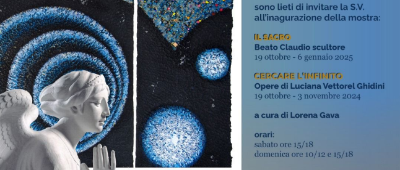 mostra il sacro e cercare l'infinito